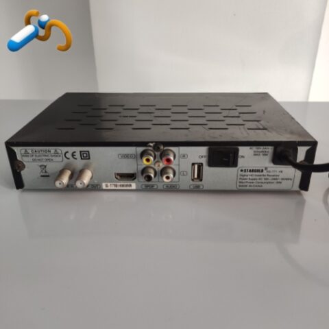 Stargold Satellite Receiver 4k Ultra HD Audio And Video Box, Model: SG ...
